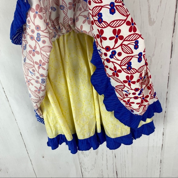 Matilda Jane Ferris Wheel green red girls dress 6 - Picture 7 of 7